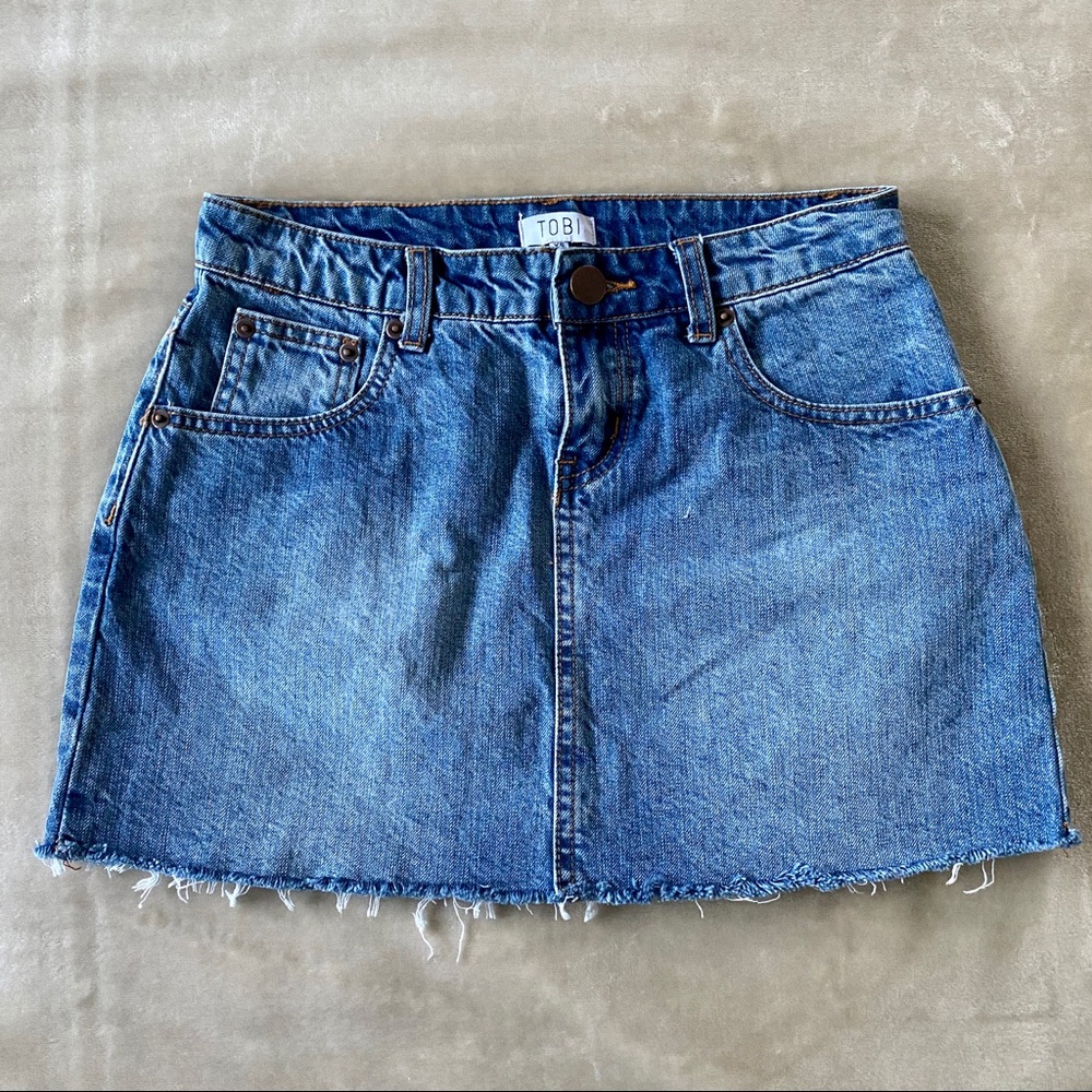 Tobi Denim Skirt